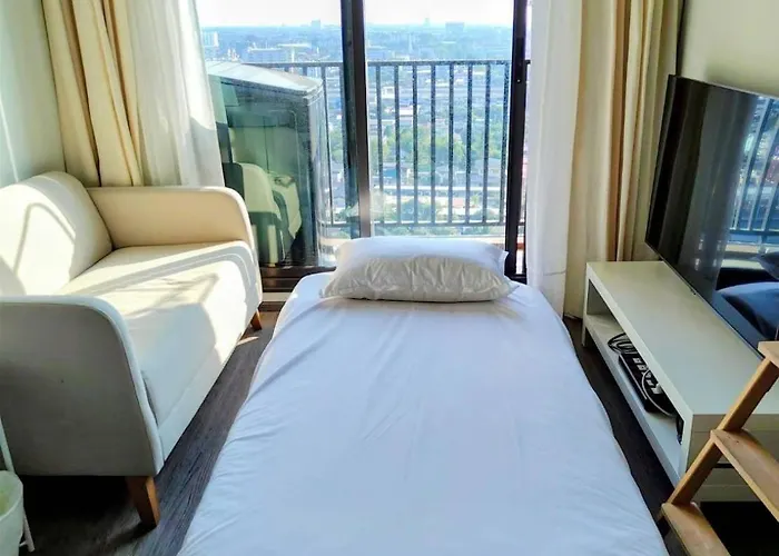 Cozy At Bts Wutthakat Icon Siam, Lägenhet Bangkok